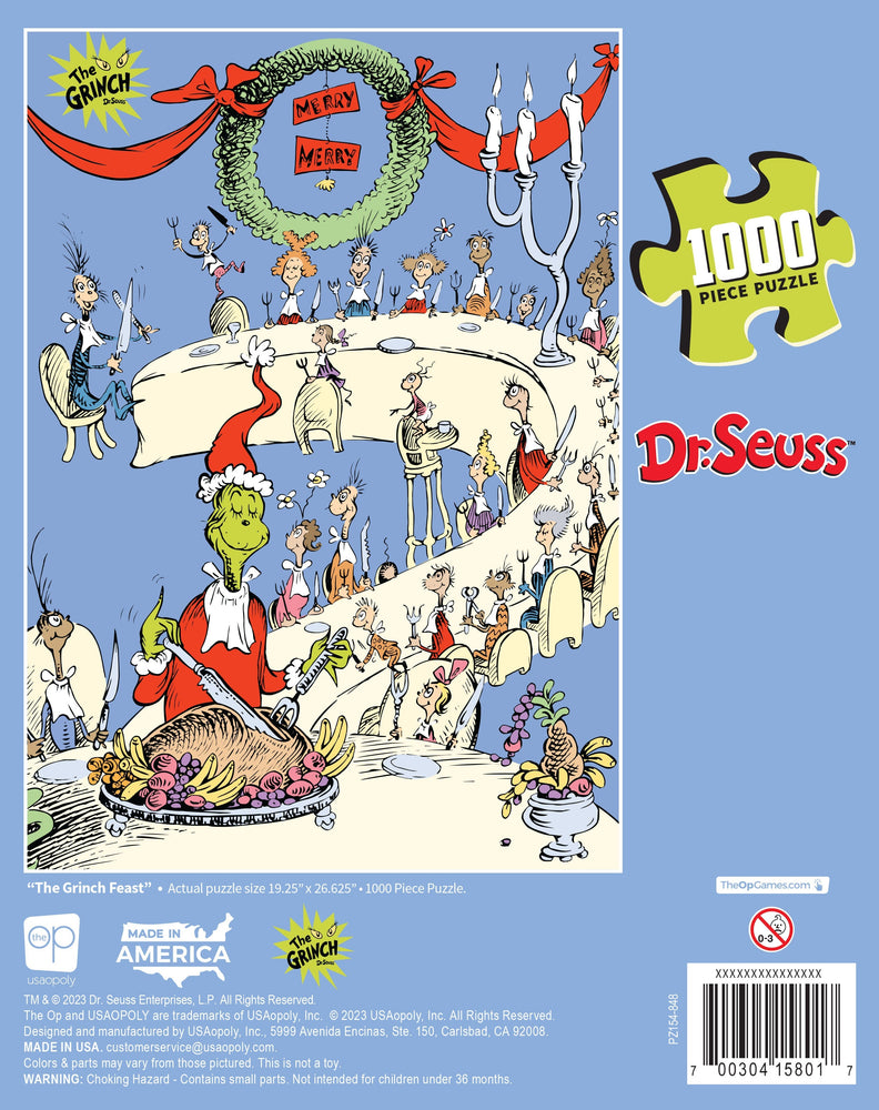 Puzzle: Dr. Seuss The Grinch Feast (ONLINE ORDER ONLY)