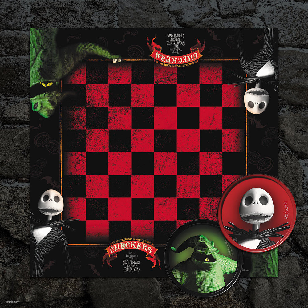 Checkers: Disney Tim Burton The Nightmare Before Christmas (ONLINE ORDER ONLY)