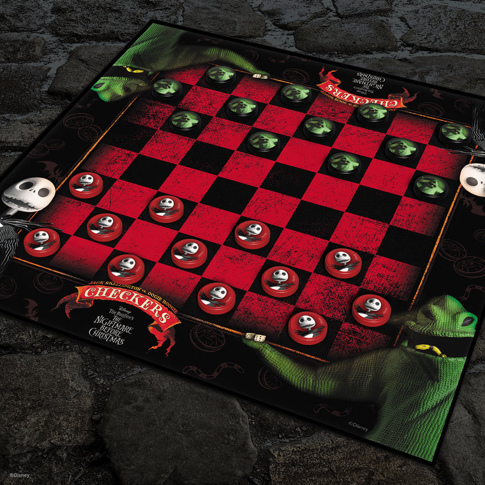 Checkers: Disney Tim Burton The Nightmare Before Christmas (ONLINE ORDER ONLY)