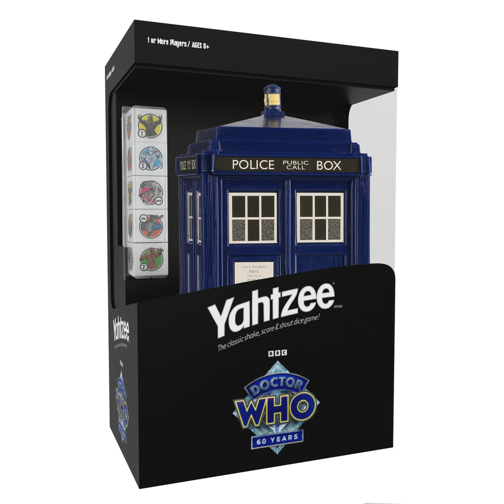 YAHTZEE®: Doctor Who TARDIS 60th Anniversary (ONLINE ORDER ONLY)