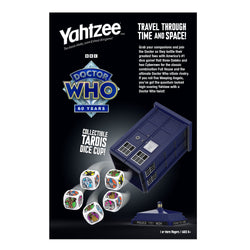 YAHTZEE®: Doctor Who TARDIS 60th Anniversary (ONLINE ORDER ONLY)