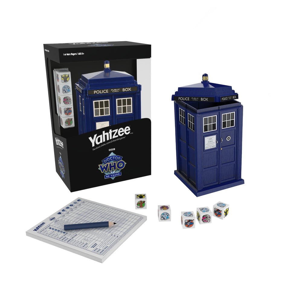 YAHTZEE®: Doctor Who TARDIS 60th Anniversary (ONLINE ORDER ONLY)