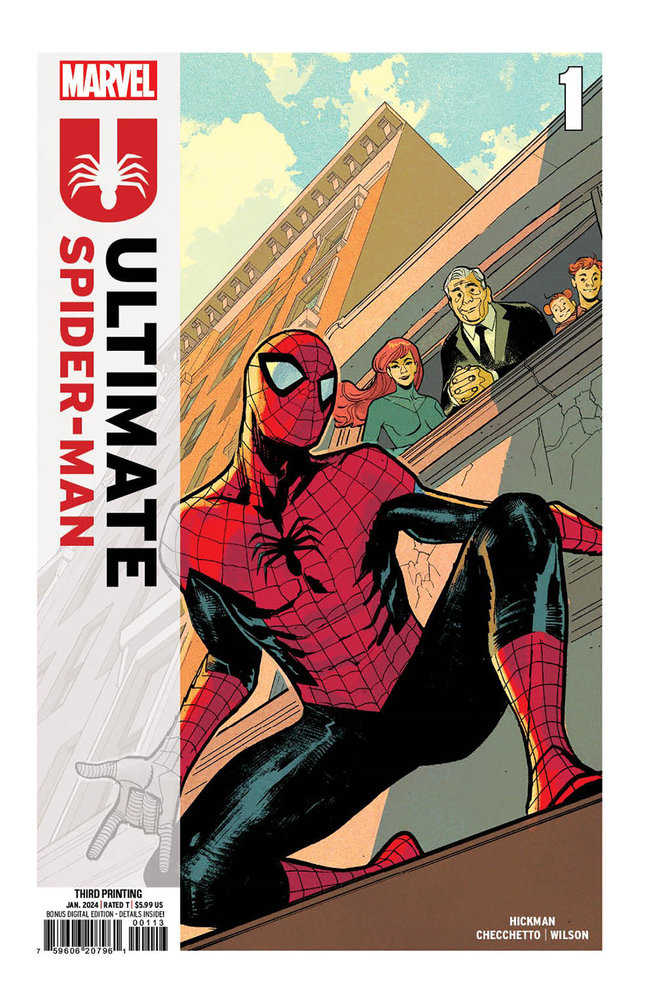 Ultimate Spider-Man #1 Sara Pichelli 3RD Printing Variant (ONLINE ORDER ONLY)