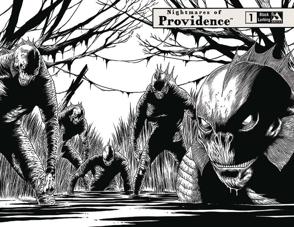 Nightmares Of Providence #1 Black Lurking Variant (Mature)