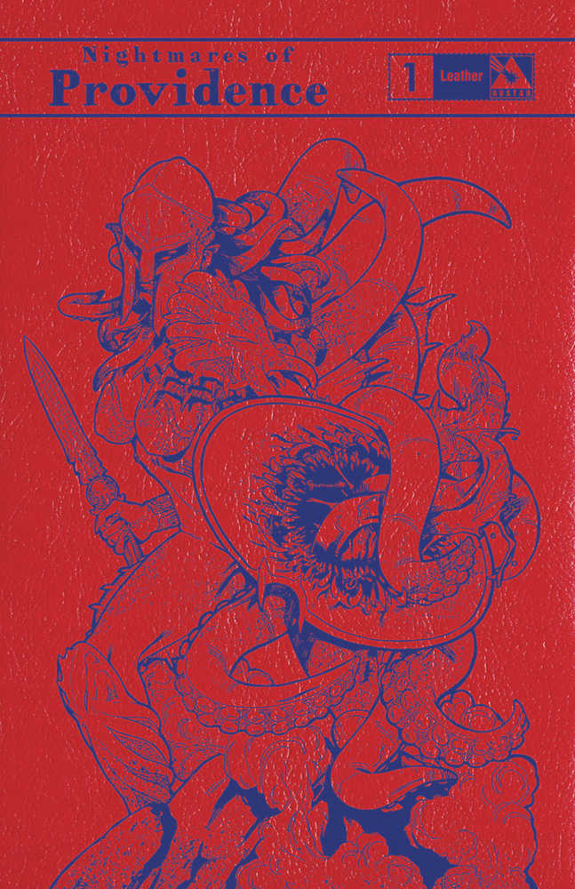 Nightmares Of Providence #1 Royal Blue Leather Variant (Mature)