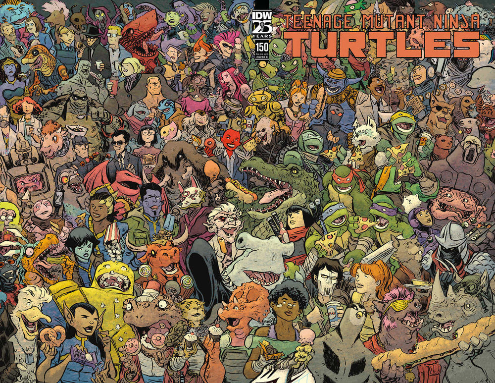 Teenage Mutant Ninja Turtles #150 Variant D (Lonergan Wraparound Variant) (ONLINE ORDER ONLY)