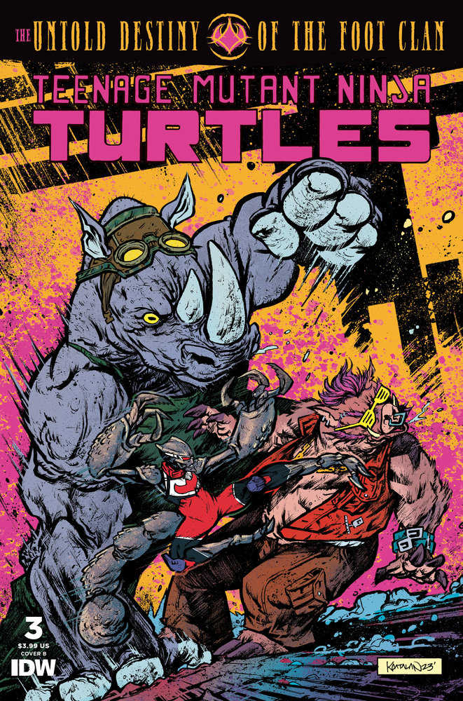 Teenage Mutant Ninja Turtles: The Untold Destiny Of The Foot Clan (2024) #3B (Online Order Only)