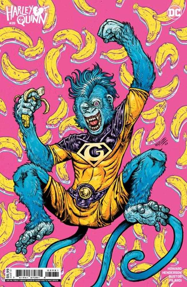 Harley Quinn #39 Cover D Maria Wolf April Fools Gleek Card Stock Variant (ONLINE ORDER ONLY)