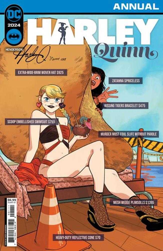 Harley Quinn 2024 Annual #1 (One Shot) Cover A Erica Henderson (ONLINE ORDER ONLY)