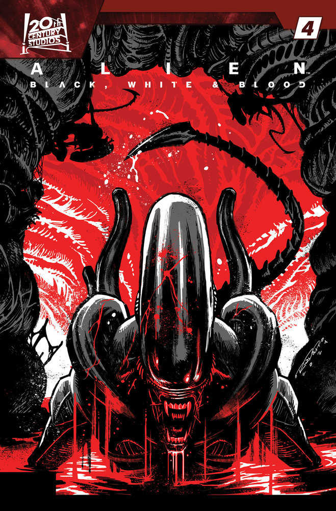 Alien: Black, White & Blood (2024) #4B (Online Order Only)