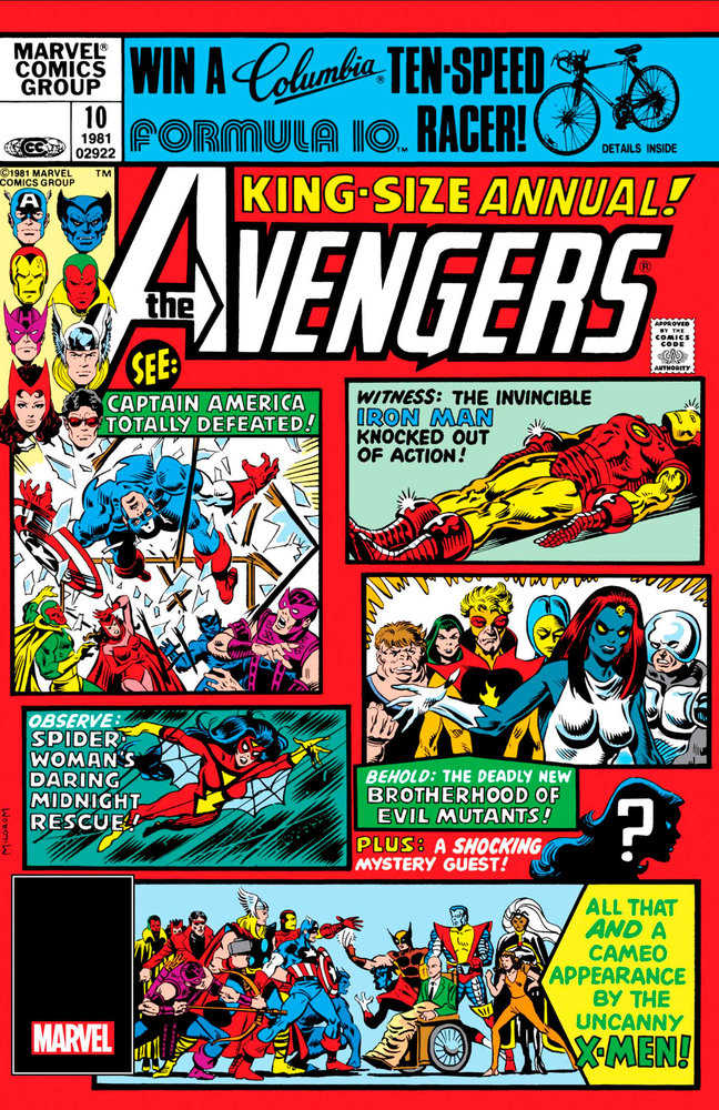 The Avengers Annual (1967) #10 Facsimile Edition (Online Order Only)