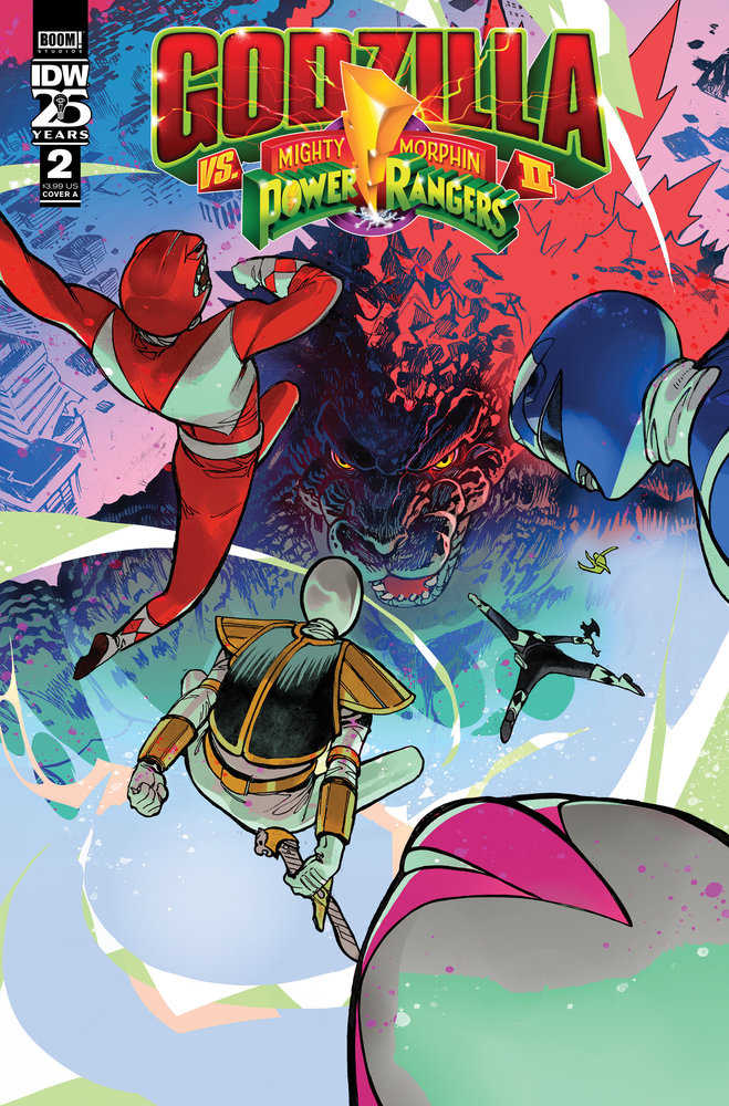 Godzilla Vs. The Mighty Morphin Power Rangers (2024) #2 (Online Order Only)