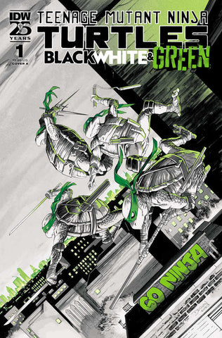Teenage Mutant Ninja Turtles: Black White & Green (2024) #1 (Online Order Only)