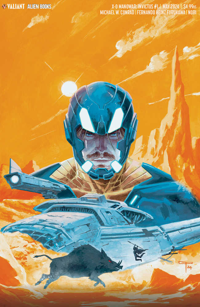 X-O Manowar Invictus #1 (Of 4) Cover C Peralta Virgin