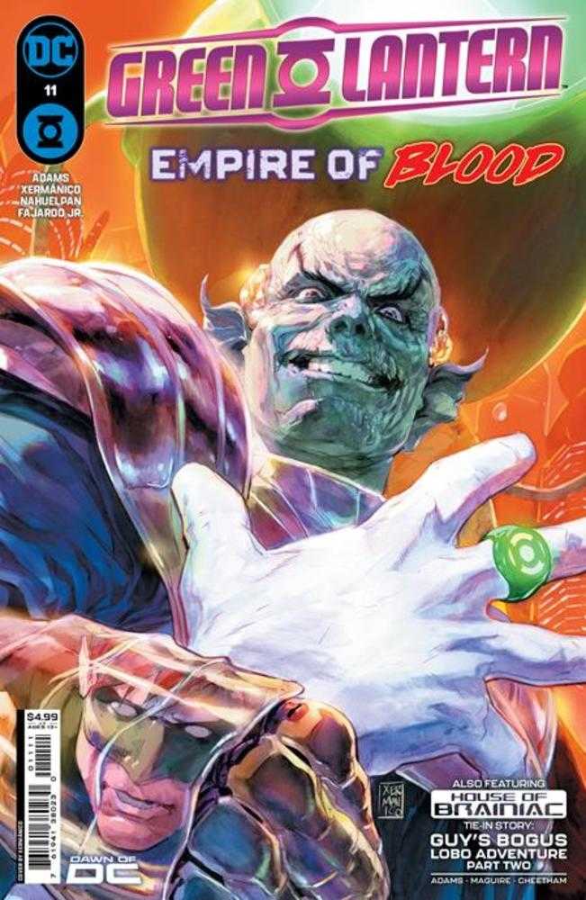 Green Lantern #11 Cover A Xermanico (House Of Brainiac) (ONLINE ORDER ONLY)