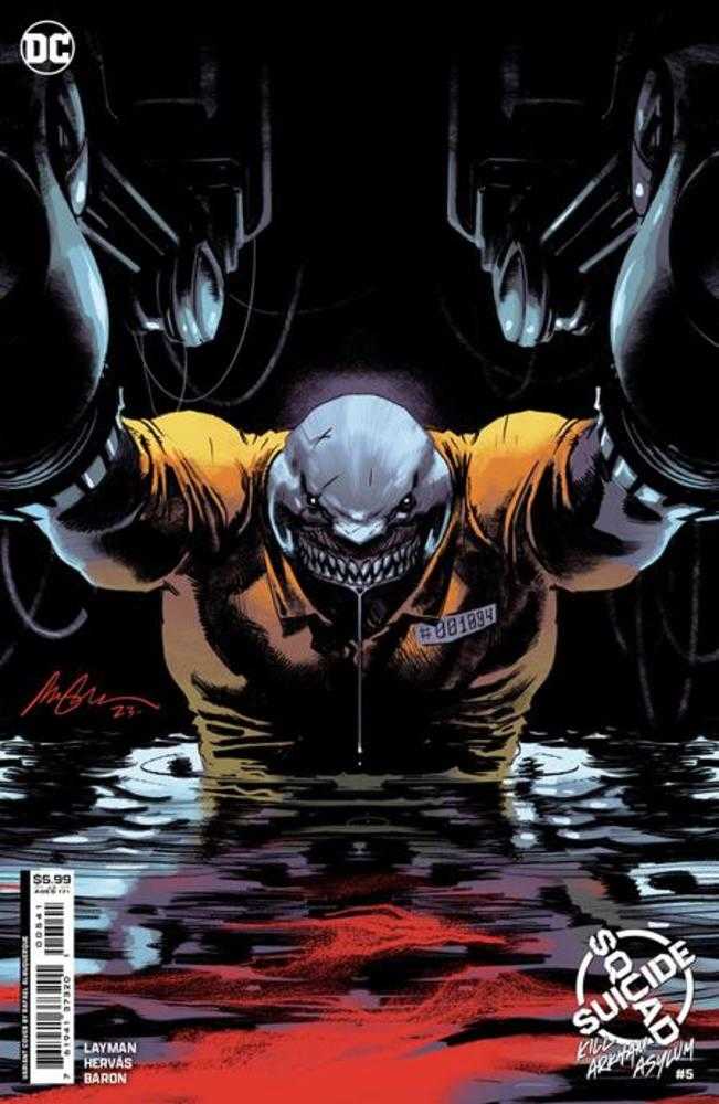 Suicide Squad Kill Arkham Asylum #5 (Of 5) Cover C Rafael Albuquerque Card Stock Variant (Mature) (ONLINE ORDER ONLY)