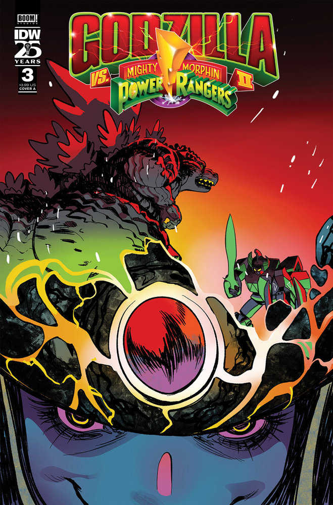 Godzilla Vs. The Mighty Morphin Power Rangers (2024) #3 (Online Order Only)
