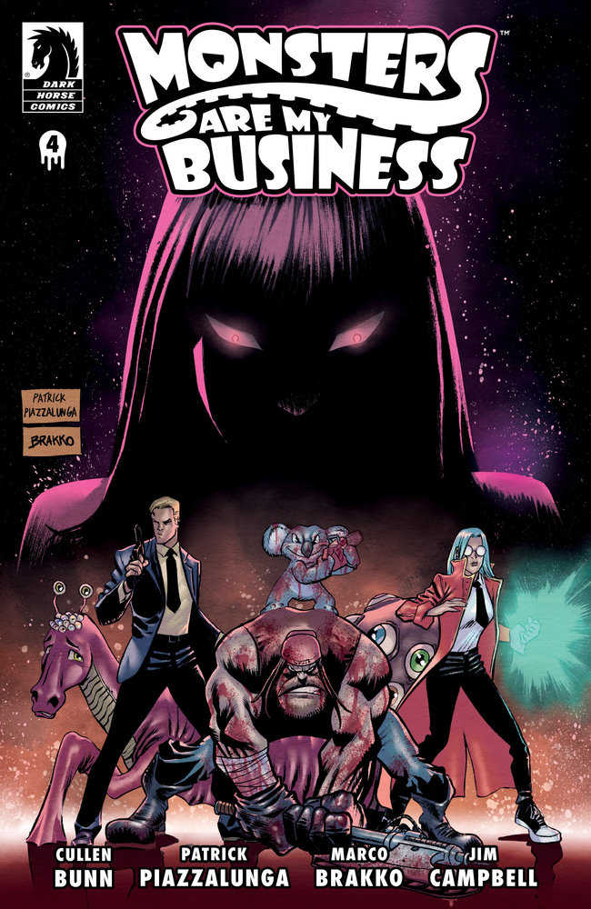 Monsters Are My Business (And Business Is Bloody) #4 (Cover A) (Patrick Piazzalunga) (Online Order Only)