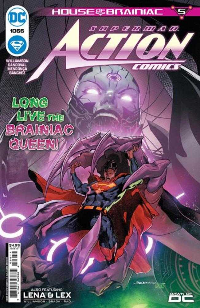 Action Comics #1066 Cover A Rafa Sandoval (House Of Brainiac) (ONLINE ORDER ONLY)