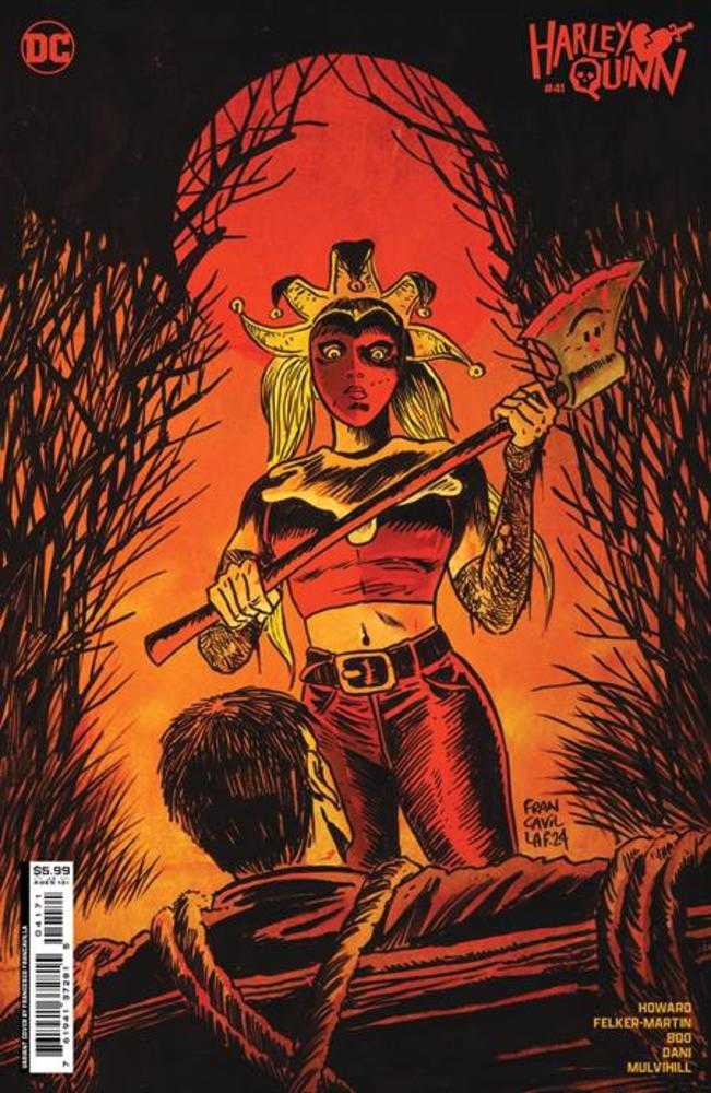 Harley Quinn #41 Cover C Francesco Francavilla Card Stock Variant (ONLINE ORDER ONLY)