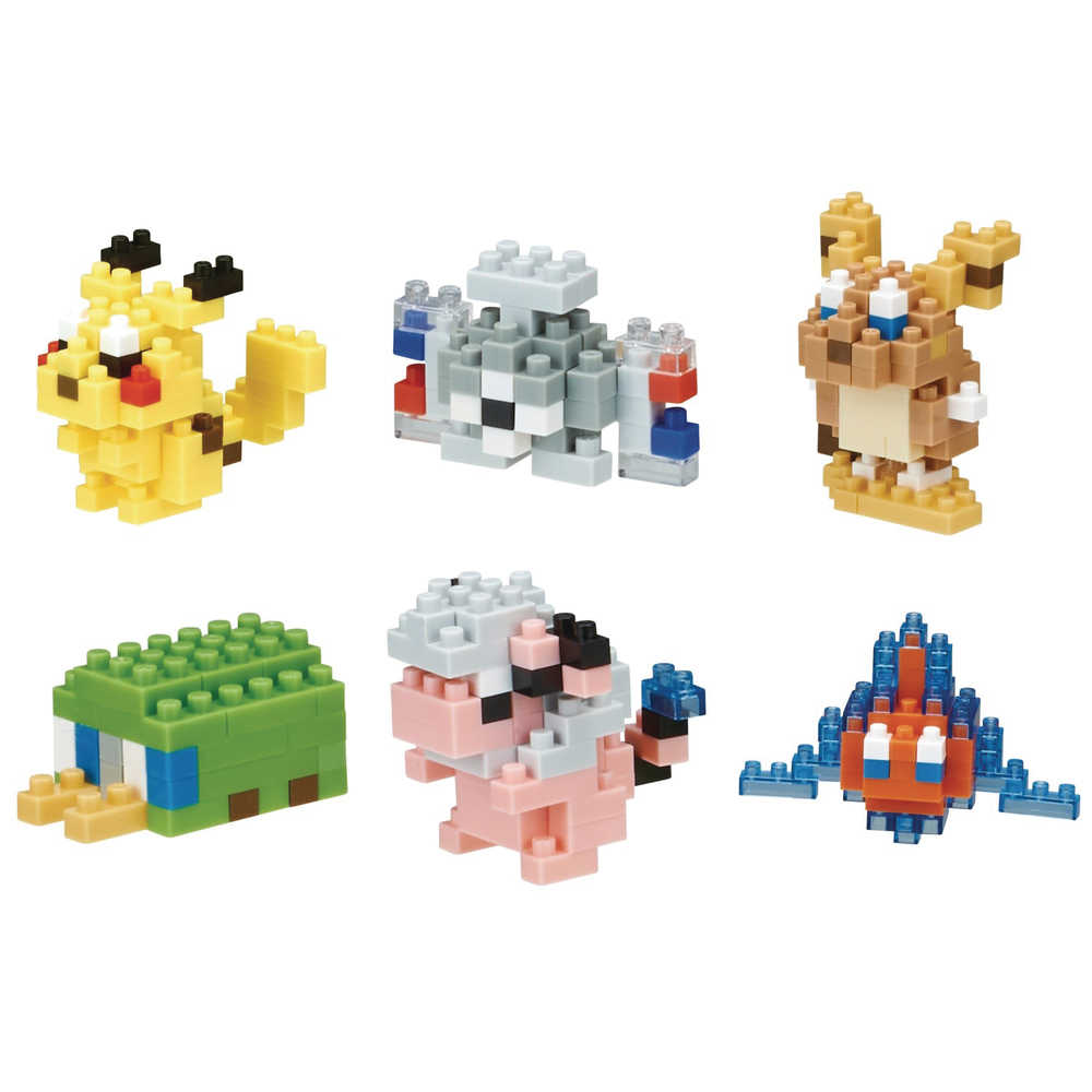 Pokemon Nanoblock Mininano Electric Type 1  Bmb Box