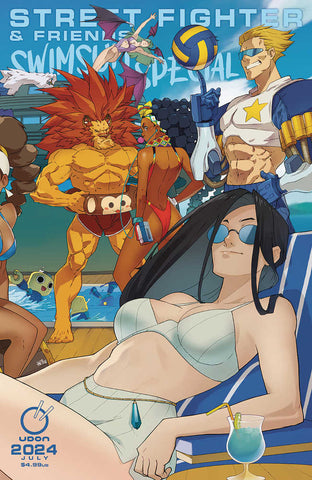 2024 Street Fighter & Friends Swimsuit Sp #1 Cover D 5 Copy In