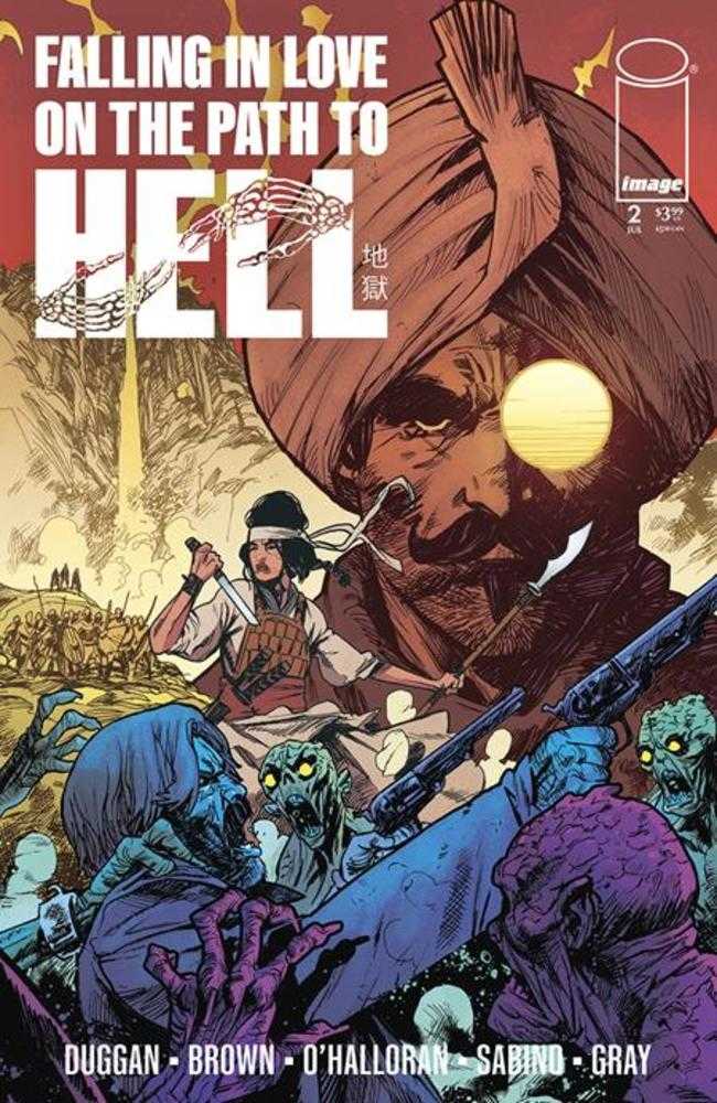 Falling In Love On The Path To Hell #2 Cover A Garry Brown & Chris O Halloran (Mature) (ONLINE ORDER ONLY)