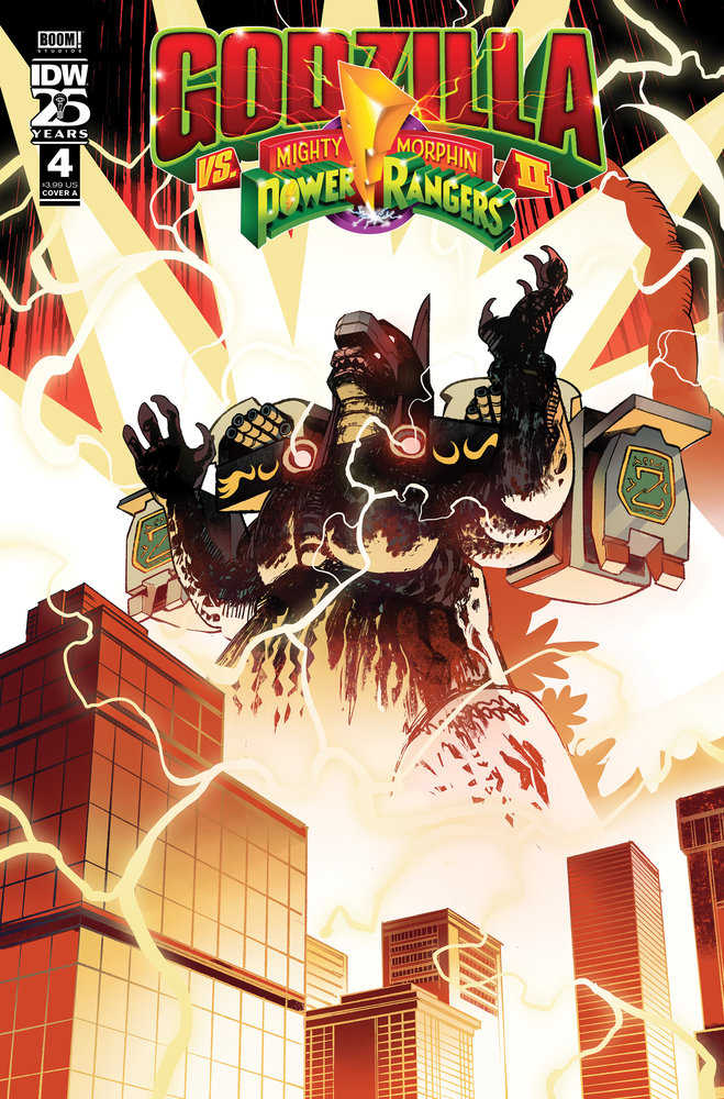 Godzilla Vs. The Mighty Morphin Power Rangers (2024) #4 (Online Order Only)