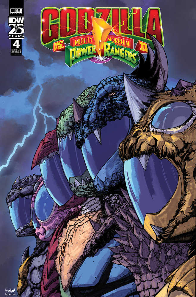 Godzilla Vs. The Mighty Morphin Power Rangers (2024) #4B (Online Order Only)
