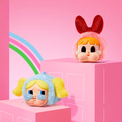 CRYBABY × Powerpuff Girls Series-Vinyl Face Plush Blind Box (1 Blind Box) (ONLINE ORDER ONLY)