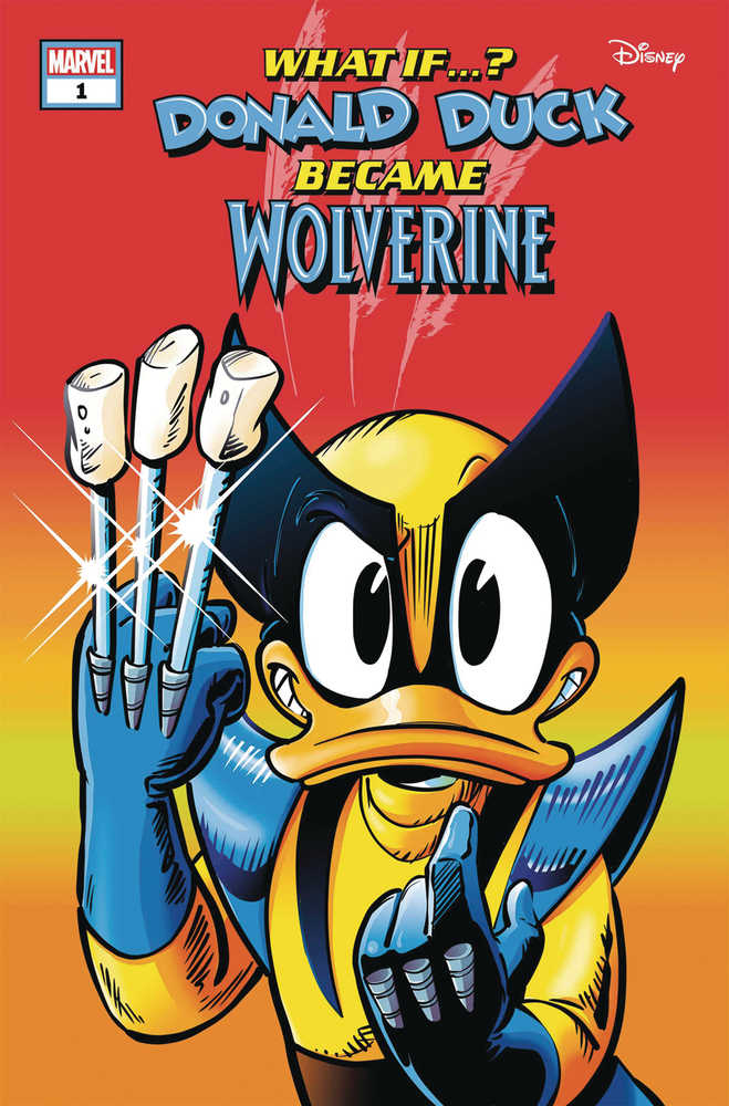 Marvel & Disney: What If...? Donald Duck Became Wolverine (2024) #1 CGC GRADED (Online Order Only)