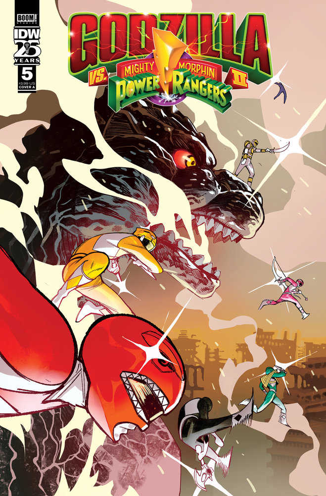 Godzilla Vs. The Mighty Morphin Power Rangers (2024) #5 (Online Order Only)