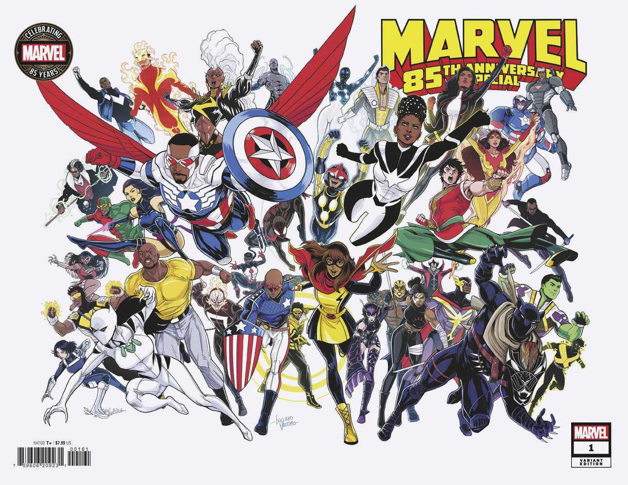 Marvel 85th Anniversary Special #1 Luciano Vecchio Wraparound Variant