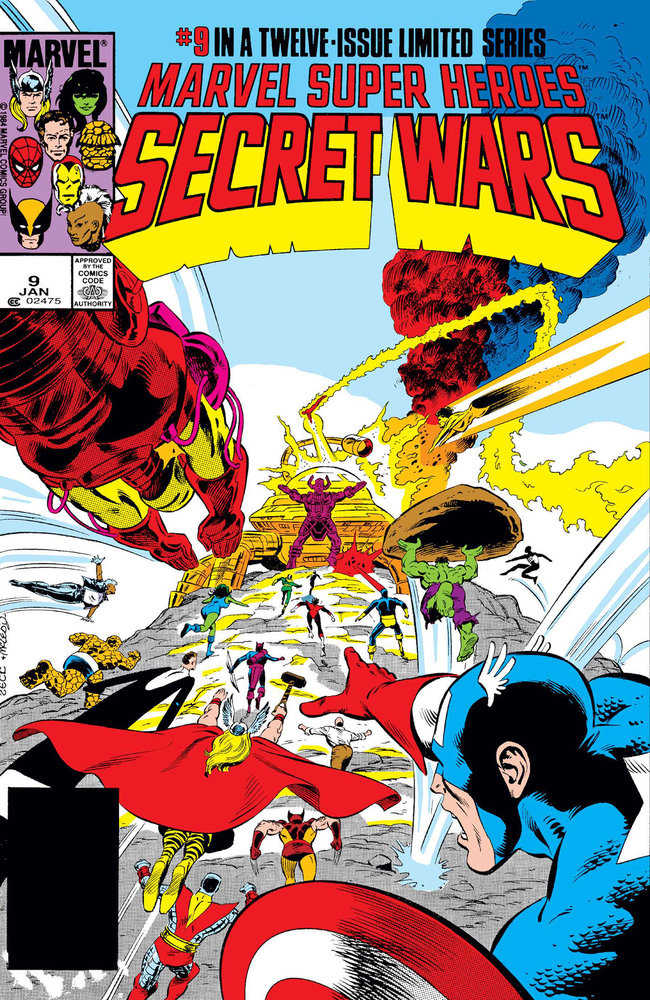 Marvel Super-Heroes Secret Wars (1984) #9B Facsimile Edition (Online Order Only)