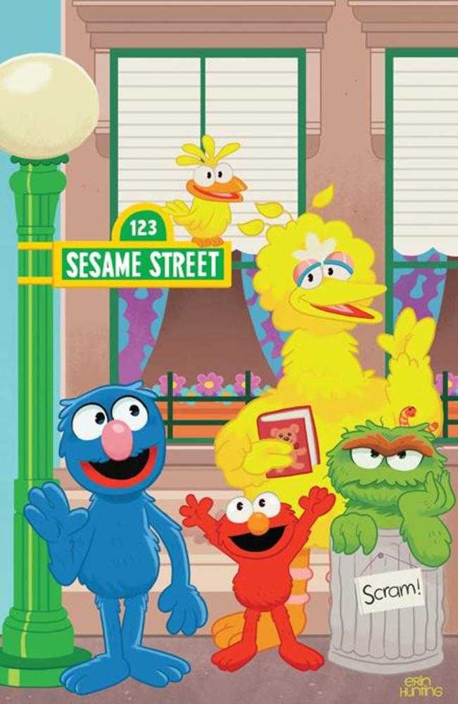 Sesame Street #1 Cover B Erin Hunting Variant