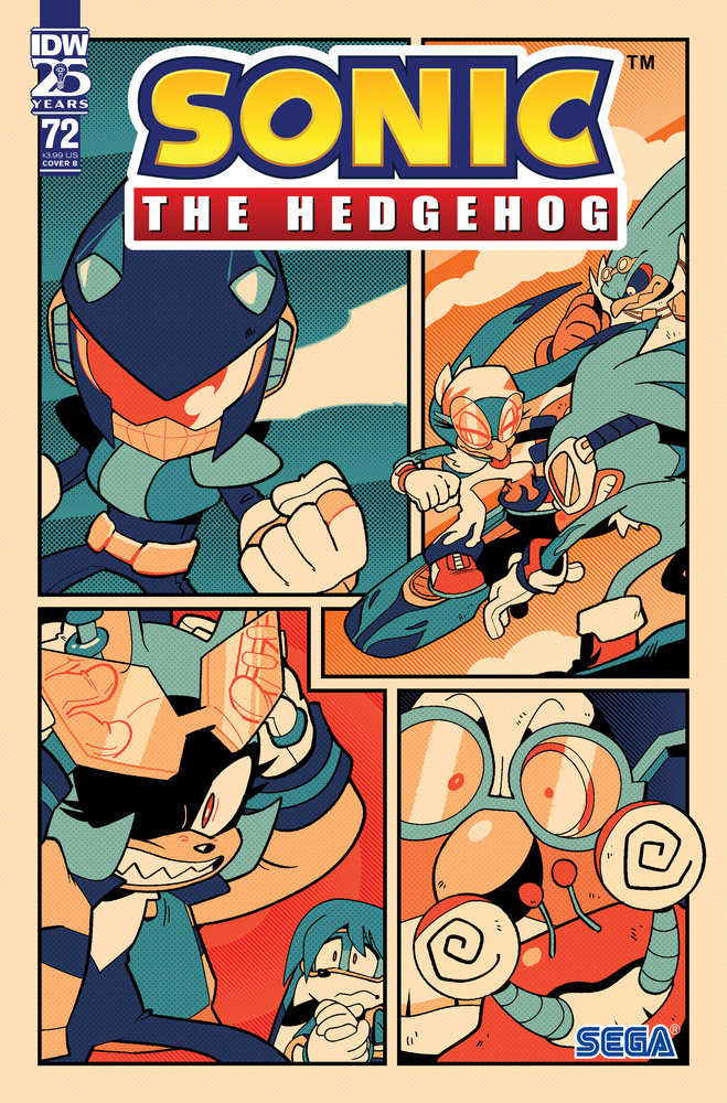 Sonic The Hedgehog #72 Variant B (Rothlisberger)