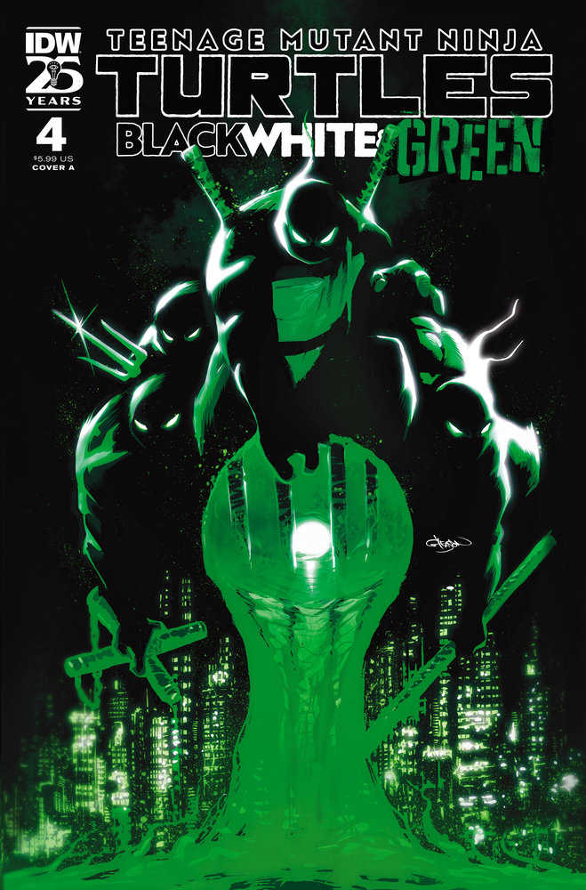 Teenage Mutant Ninja Turtles: Black, White, & Green (2024) #4 (Online Order Only)