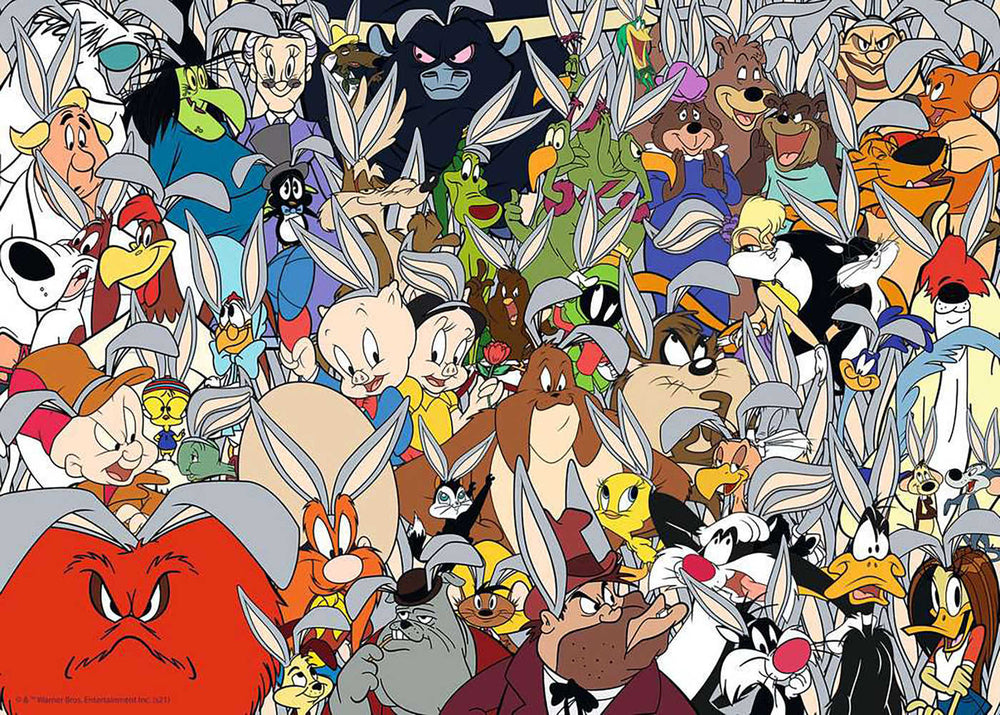 Looney Tunes Challenge 1000pc Puzzle