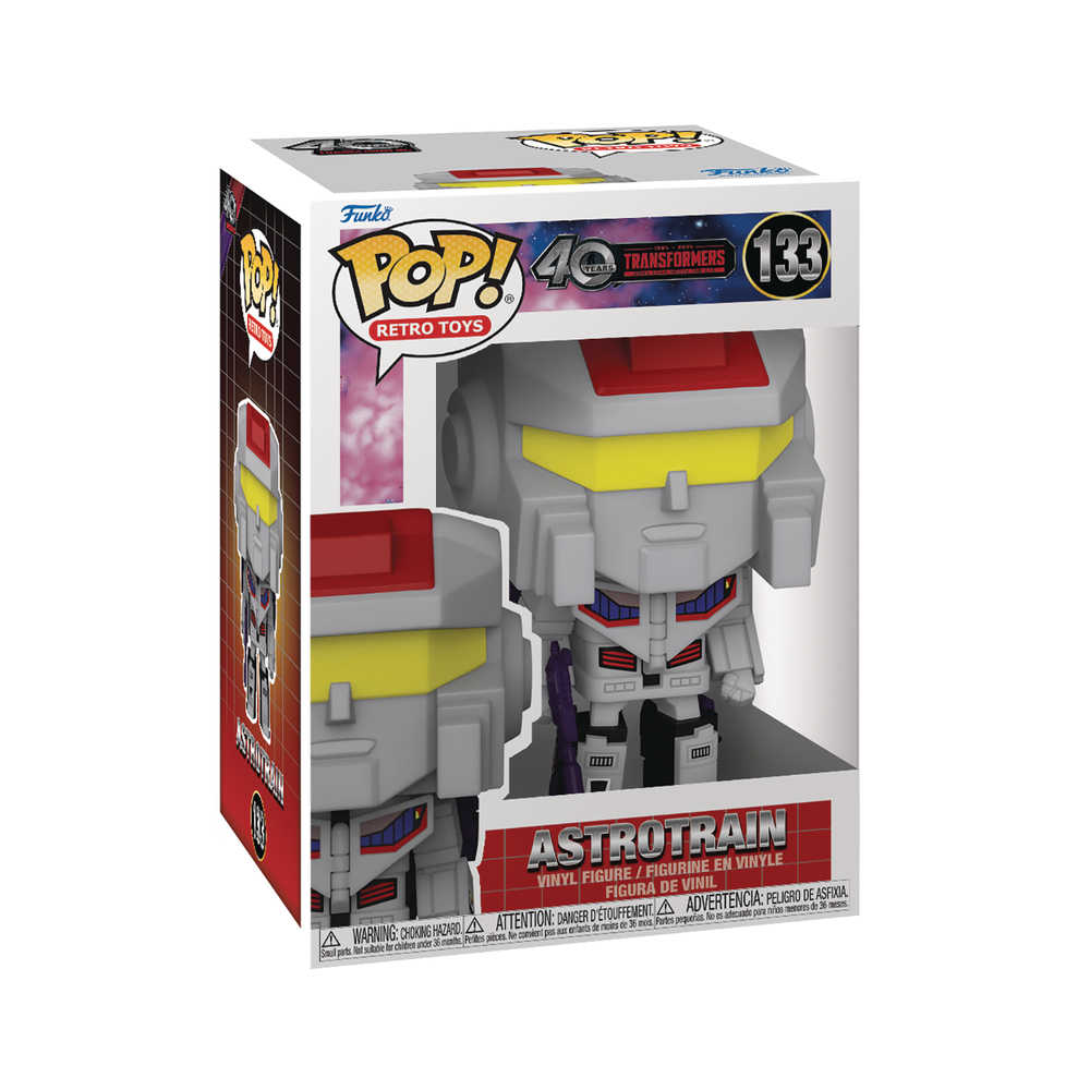 Pop Retro Toys Transformers G1 Astrotrain Vinyl Figure 133 (ONLINE ORDER ONLY)