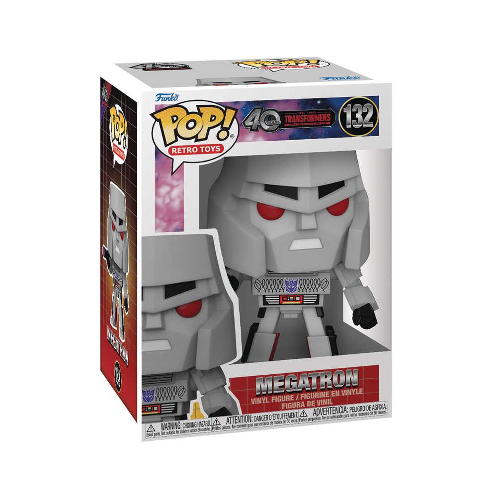 Pop Retro Toys Transformers G1 Megatron Vinyl Figure 132 (ONLINE ORDER ONLY)