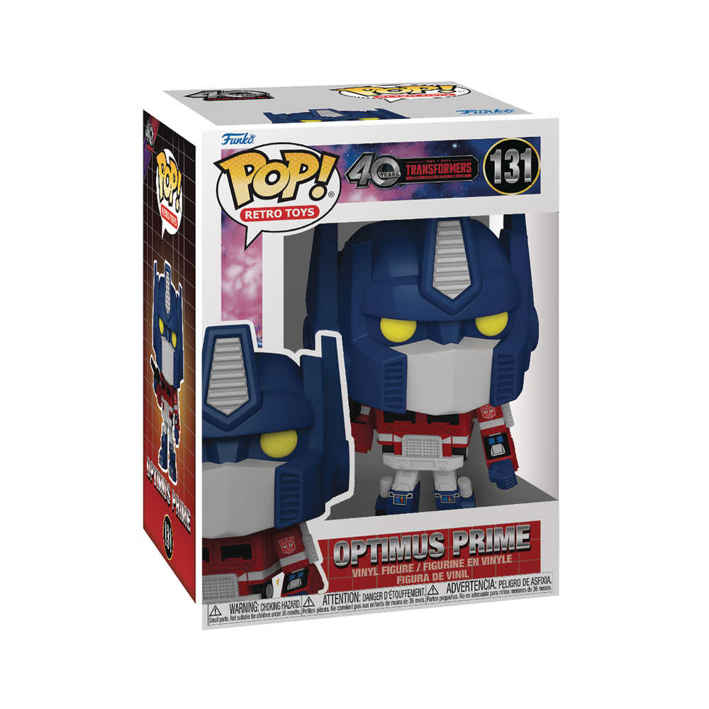 Pop Retro Toys Transformers G1 Optimus Prime Vinyl Figure 131 (ONLINE ORDER ONLY)