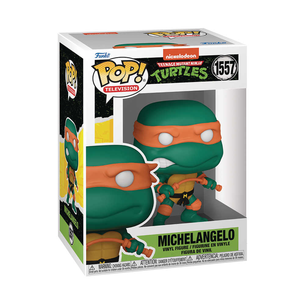 Pop TV Teenage Mutant Ninja Turtles S4 Michelangelo Vinyl Figure 1557 (ONLINE ORDER ONLY)