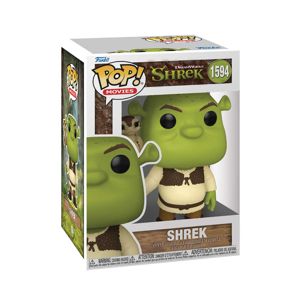 Funko Pop Movies Shrek Dreamworks 30th Shrek W/Snake (ONLINE ORDER ONLY)