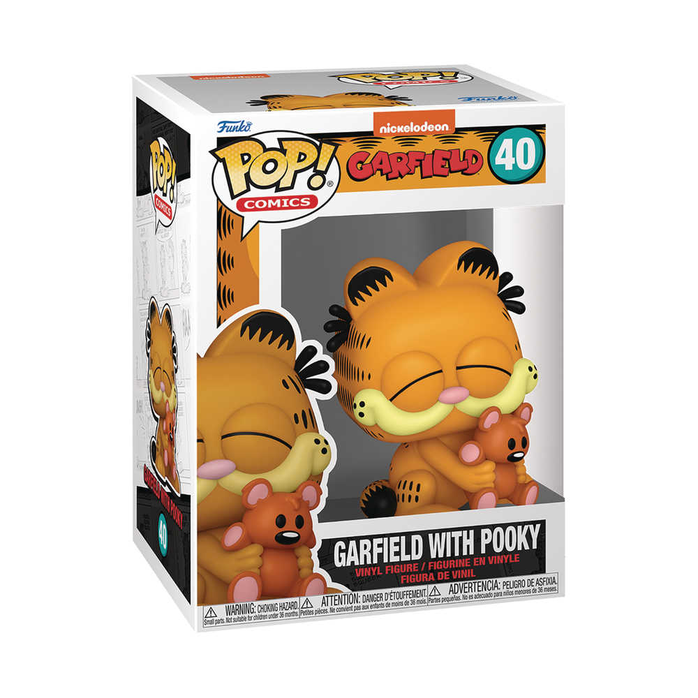 Pop TV Garfield Garfield W Pookie Vinyl Figure 40 (ONLINE ORDER ONLY)