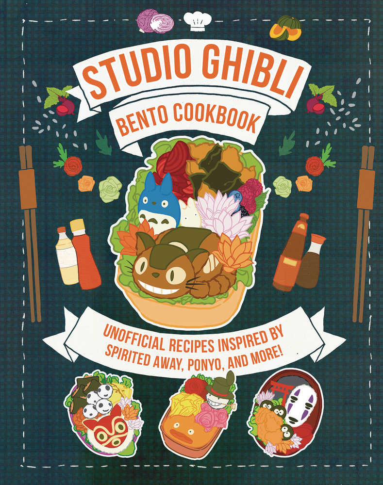 Unofficial Studio Ghibli Bento Cookbook Softcover