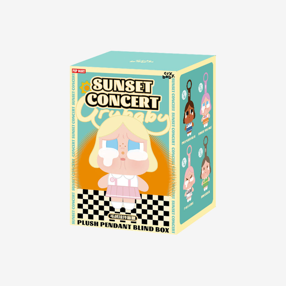 [IN STOCK] POPMART CRYBABY Sunset Concert Series - Plush Pendant Blind Box (ONLINE ORDER ONLY)