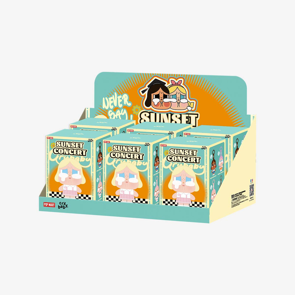 [IN STOCK] POPMART CRYBABY Sunset Concert Series - Plush Pendant Blind Box (ONLINE ORDER ONLY)