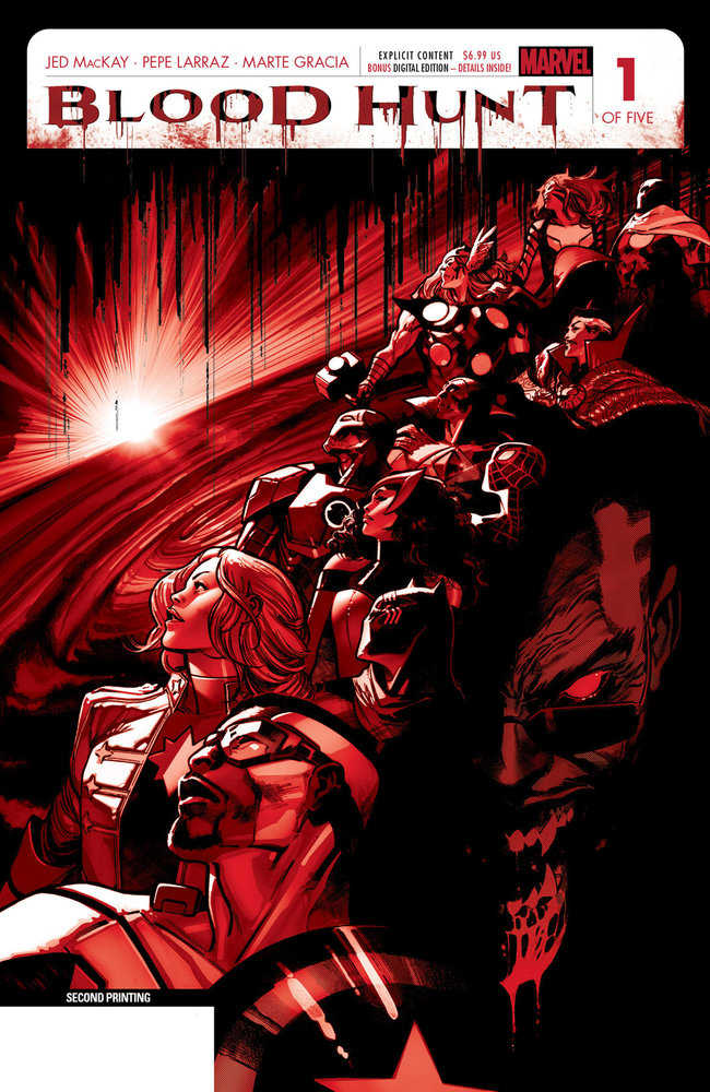 Blood Hunt: Red Band (2024) #1 Second Printing (Online Order Only)