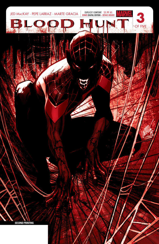 Blood Hunt: Red Band (2024) #3 Second Printing (Online Order Only)