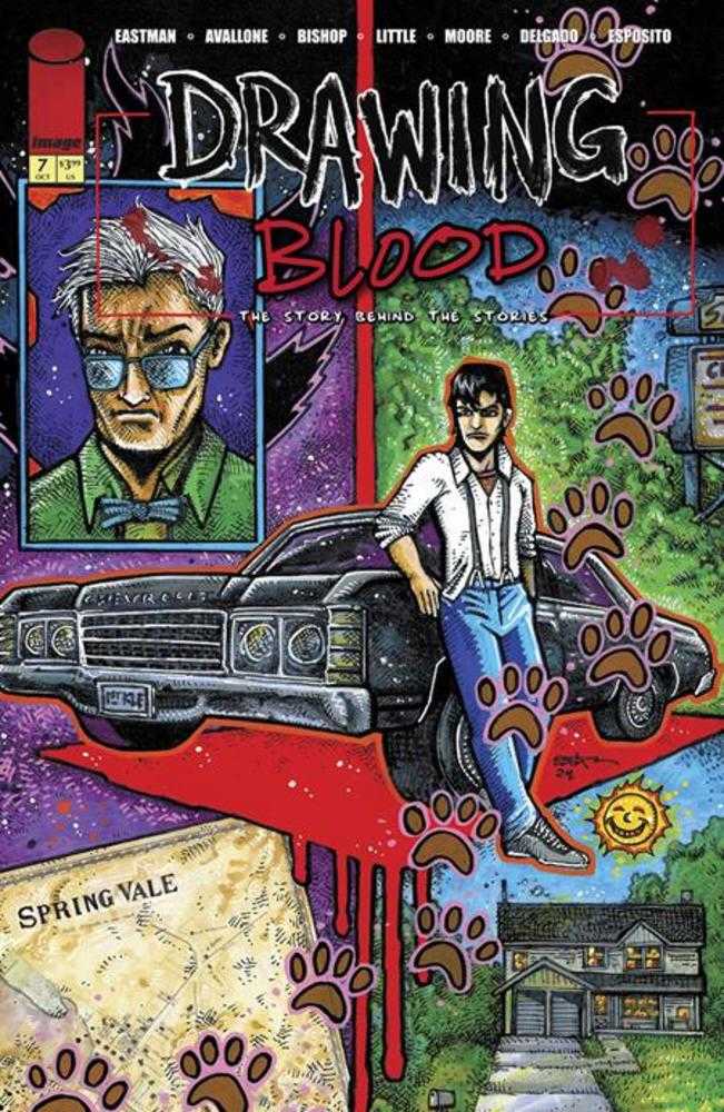 Drawing Blood #7 (Of 12) Cover A Kevin Eastman (Online Order Only)